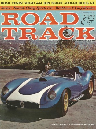 ROAD & TRACK 1963 NOV - ST. SCARAB, MILES, CARLSSON